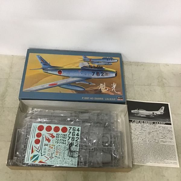 1円〜 ハセガワ 1/32 F-86F-40 セイバー J.A.S.D.F、F-104J スターファイター 204 SQ 20th アニバーサリー他_画像4