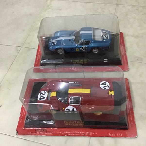 1円〜 破損 アシェット 公式フェラーリF1コレクション 1/43 フェラーリ312 P 1000km Monza 1973、512 S 12h Sebring 1970他_画像4