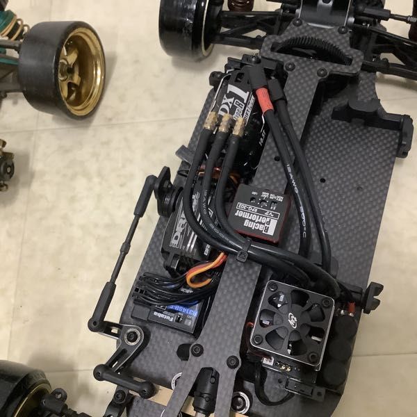 1円〜 訳あり ジャンク 電動RC シャーシ モーター フタバ R314SB-E 受信機 他の画像5