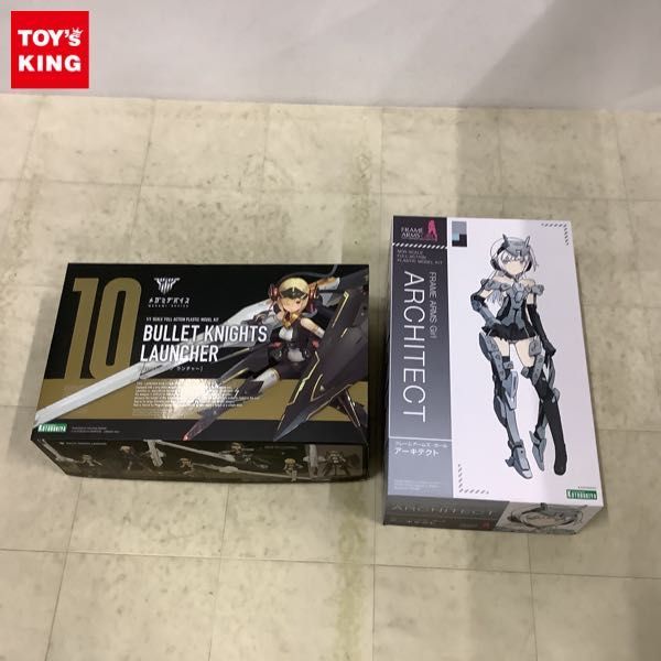 1円〜 コトブキヤ メガミデバイス 1/1 バレットナイツ ランチャー、フレームアームズ・ガール アーキテクト_画像1