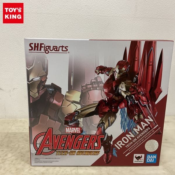 1円〜 S.H.Figuarts アイアンマン テック・オン・アベンジャーズ_画像1