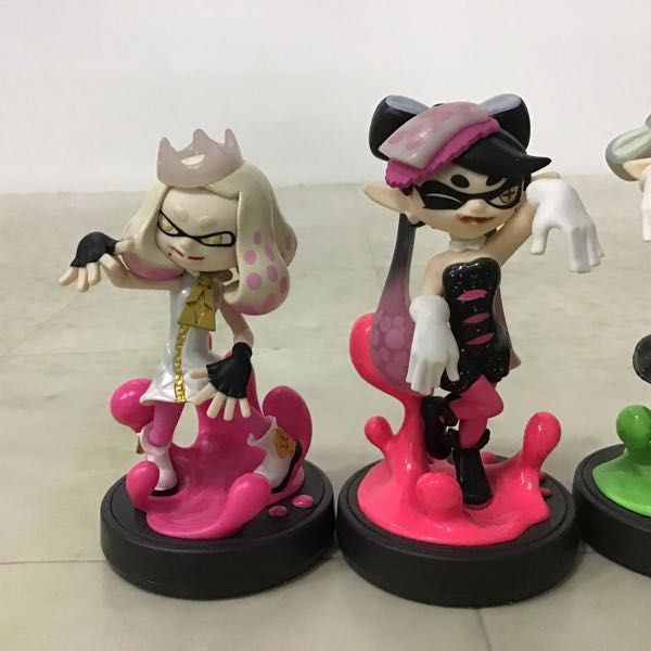 1円〜 Nintendo amiibo アミーボ スプラトゥーン ヒメ、ホタル、アオリ 等_画像2