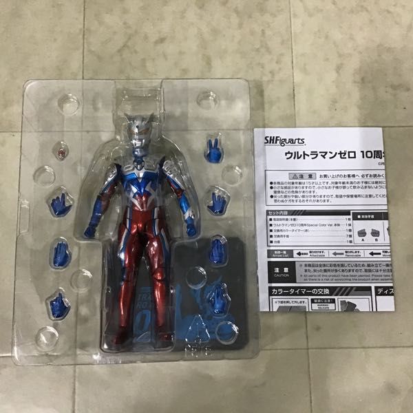 1円〜 未開封含 S.H.Figuarts ウルトラマンエース、ウルトラマンゼロ 10周年スペシャルカラーVer. 他_画像4