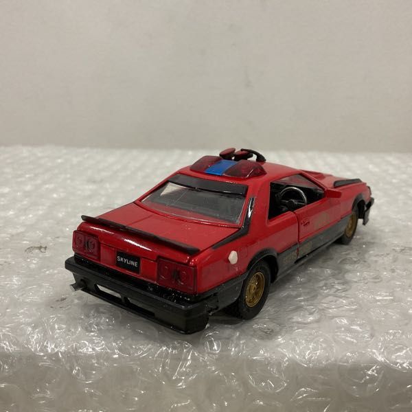 1円〜 ダイヤペット C-5 西部警察パトカー スカイライン RS ミニカー_画像4