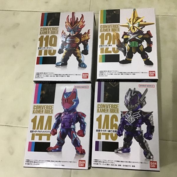 1円〜 未開封含 バンダイ CONVERGE KAMEN RIDER 148 仮面ライダー亡、145 アルティメットバイス、122 サウザー他_画像3