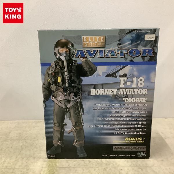 1円〜 BLUE BOX TOYS 1/6 ELITE FORCE ユーエス ネイビーパイロット_画像1