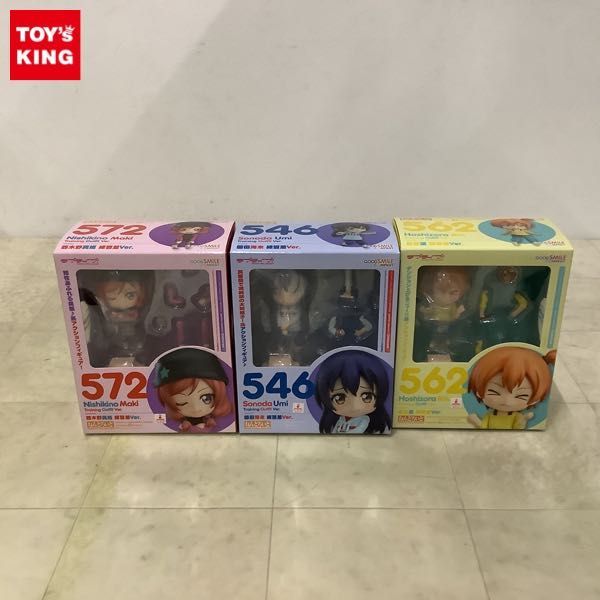 1円〜 未開封 ねんどろいど ラブライブ! 456 園田海未 練習着Ver. 572 西木野 真姫 練習着Ver. 他_画像1