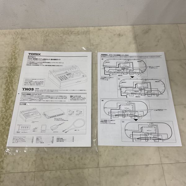 1円〜 TOMIX Nゲージ 5701 TNOS 新制御システム 基本セット_画像8