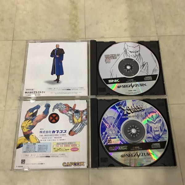 1円〜 セガサターン CD-ROM ソフト バーチャファイター2、ザ・キング・オブ・ファイターズ’96 等_画像3
