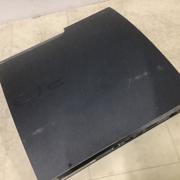 1円〜 初期化済 箱無 PS3 本体 CECH-3000A、CECH-2000A ブラック 他_画像9