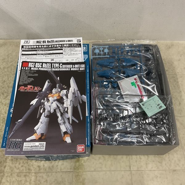 1円〜 HGUC 1/144 機動戦士ガンダムUC MSV リゼル ディフェンサーbユニット_画像2