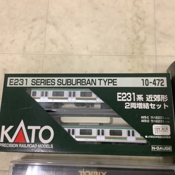 1円〜 TOMIX 他 Nゲージ 8945 国鉄電車 サロ481形 あう13搭載車 KATO 10-472 E231系 近郊形 2両増結セット 等_画像2