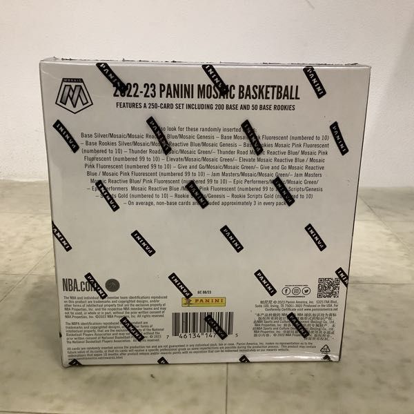 1円〜 未開封 2022-23 Panini Mosaic NBA Basketball Mega Box 1BOX / E_画像2