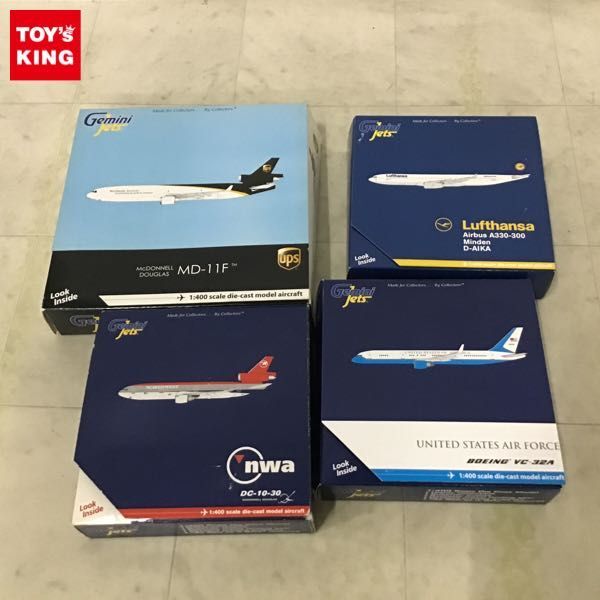 1円〜 ジェミニジェッツ 1/400 nwa DC-10-30 ルフトハンザドイツ航空 エアバス A330-300 Minden D-AIKA 他_画像1