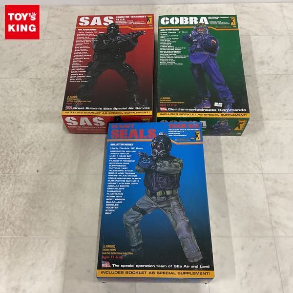 1円〜 未開封含 メディコム・トイ RAH クロマニヨン オーストラリア特殊部隊 COBRA SAS カウンターテロリストスタイル 他_画像1