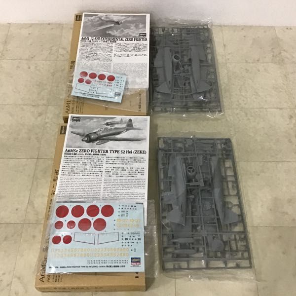 1円〜 ハセガワ 1/48 A6M1 十二試艦上戦闘機 A6M2b 零式艦上戦闘機 二一型 他_画像3