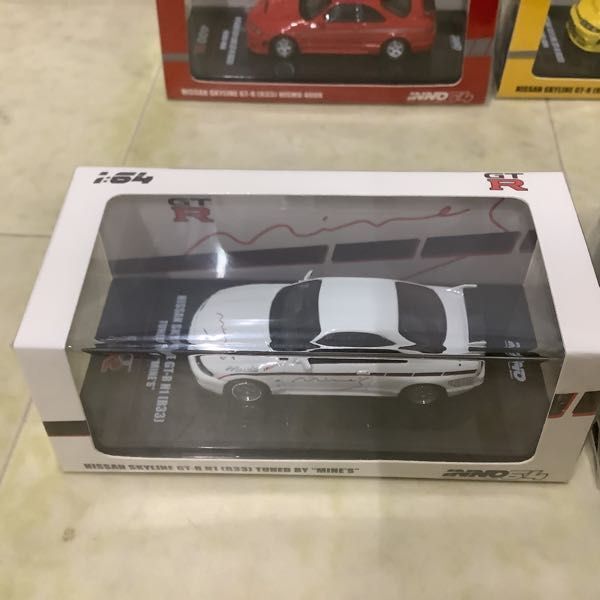 1円〜 INNO 1/64 ニッサン スカイラインGT-R R33 スカイライン GT-R R33 NISMO 400R 他_画像4