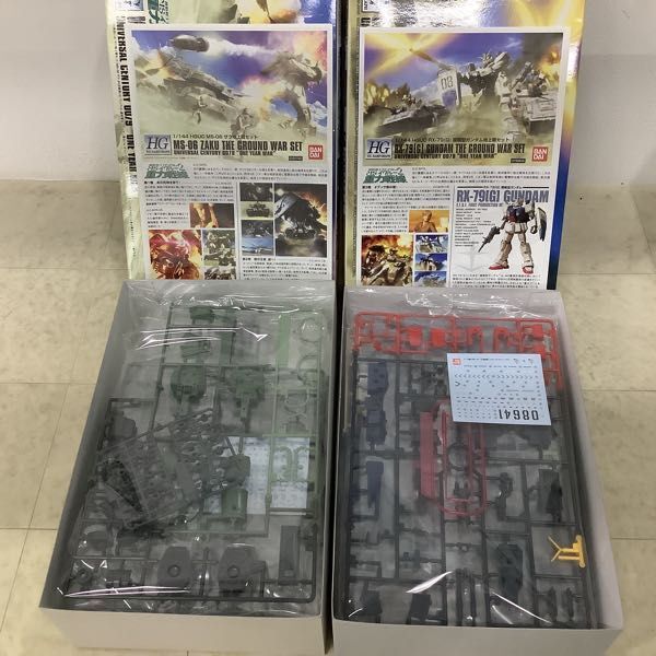 1円〜 HG 他 1/144 フルアーマー・ガンダム ガンダム サンダーボルト版、陸戦型ガンダム地上戦セット 等_画像2