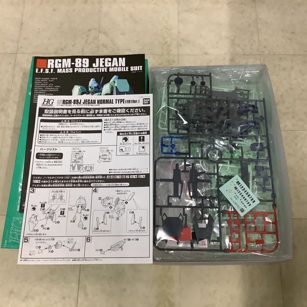 1円〜 HGUC 1/144 ジェガン ノーマルタイプ F91 Ver. レッドライダー_画像2