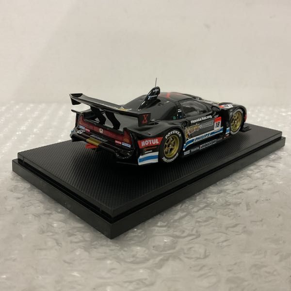 1円〜 エブロ 1/43 SUPER GT 500 ROCKSTAR DOME NSX ブラック ＃18_画像3