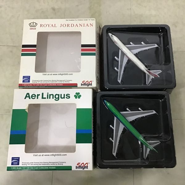 1円〜 インフライト500 1/500 イラク航空 YI-AGN スタージェッツ ルフトハンザ ボーイング747-200 他_画像3