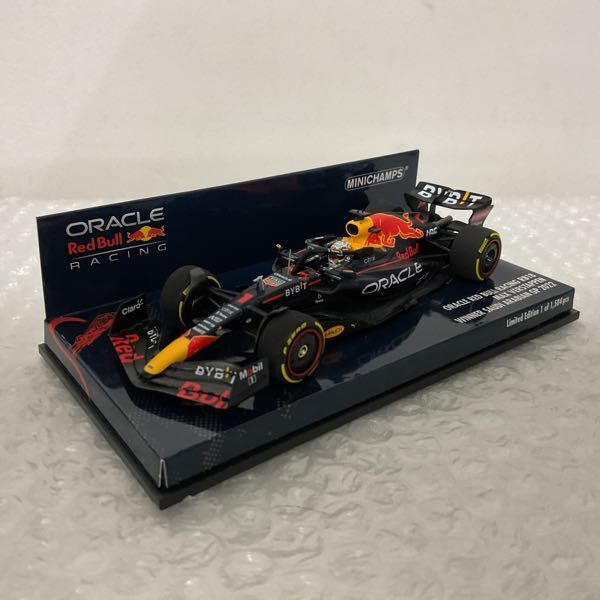 1円〜 ミニチャンプス 1/43 ORACLE RED BULL RACING RB18 MAX VERSTAPPEN Winner サウジアラビアGP 2022_画像2