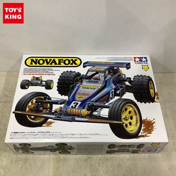 1円〜 タミヤ 1/10 電動RC 2WDレーシングバギー ノバフォックス_画像1