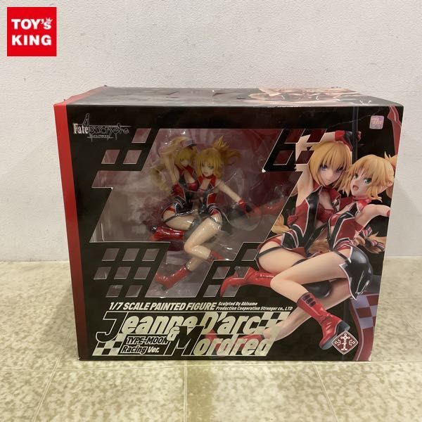 1円〜 未開封 プラスワン 1/7 Fate/ Apocrypha ジャンヌ・ダルク&モードレッド TYPE-MOON Racing ver.の画像1