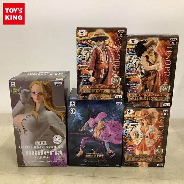 1円〜 未開封 ONE PIECE DXF THE GRANDLINE MEN 15TH EDITION 他 モンキー・D・ルフィ、ウソップ、ナミ 等_画像1