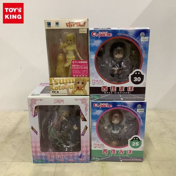 1円〜 未開封含 コトブキヤ 1/7 ノーゲーム・ノーライフ 白 キューポッシュ ガールズ&パンツァー 30 西住まほ 他_画像1