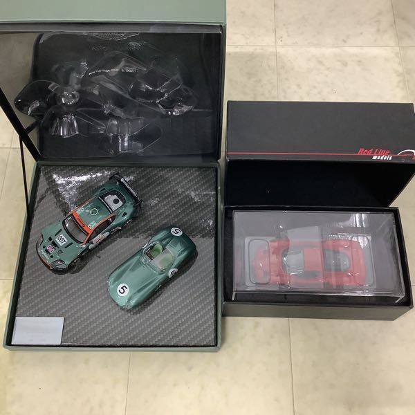 1円〜 Red Line 他 1/43 フェラーリ エンツォ コルサレッド、アストンマーチン レーシング Heritage DBR1 & DBR9モデル 等_画像2