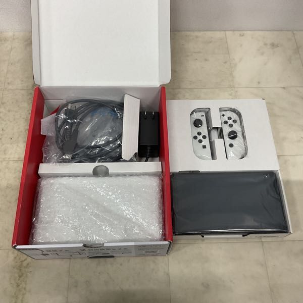 1円〜 動作確認/初期化済 Nintendo Switch 有機ELモデル HEG-001 ホワイト_画像2