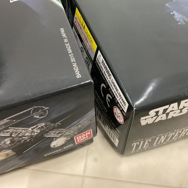 1円〜 バンダイ 1/72 STAR WARS Yウイング・スターファイター タイ・インターセプター_画像4