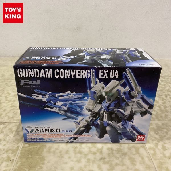 1円〜 未開封 バンダイ FW GUNDAM CONVERGE EX04 ゼータプラス C1 Ver.BLUE_画像1