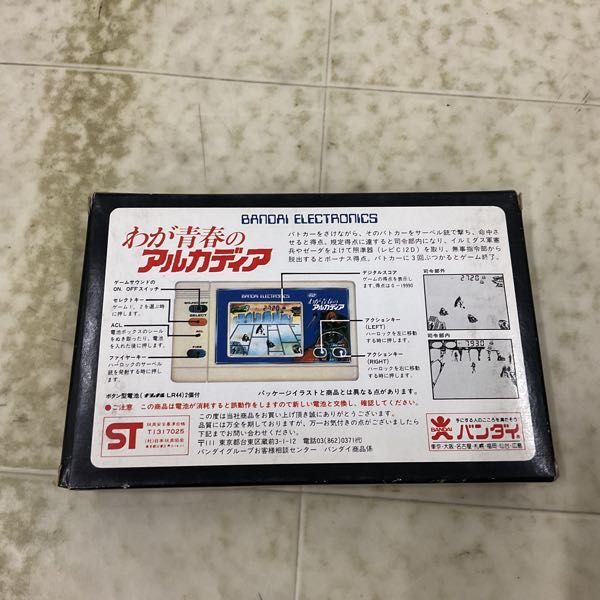 1円〜 旧バンダイ LCDゲーム わが青春のアルカディアの画像5