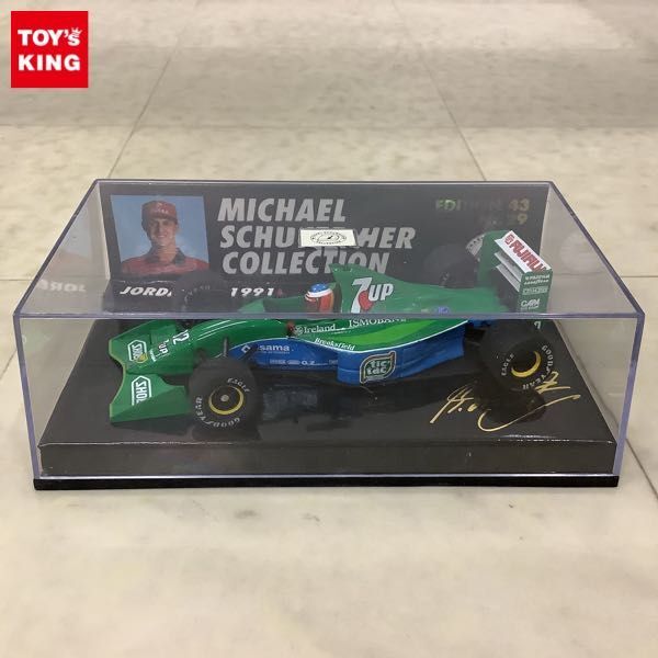 1円〜 ミハエルシューマッハ コレクション 1/43 ジョーダンF1 1991_画像1