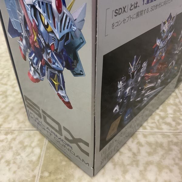 1円〜 未開封 バンダイ SDX SDガンダム外伝 ラクロアの勇者編 フルアーマーナイトガンダム_画像3