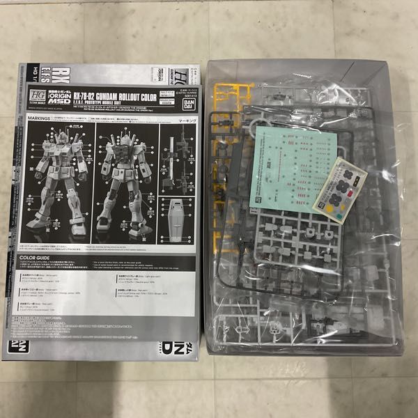 1円〜 HG 1/144 RX-78-02 ガンダム ロールアウトカラー GUNDAM THE ORIGIN版 シェンロンガンダム 2点 他_画像4