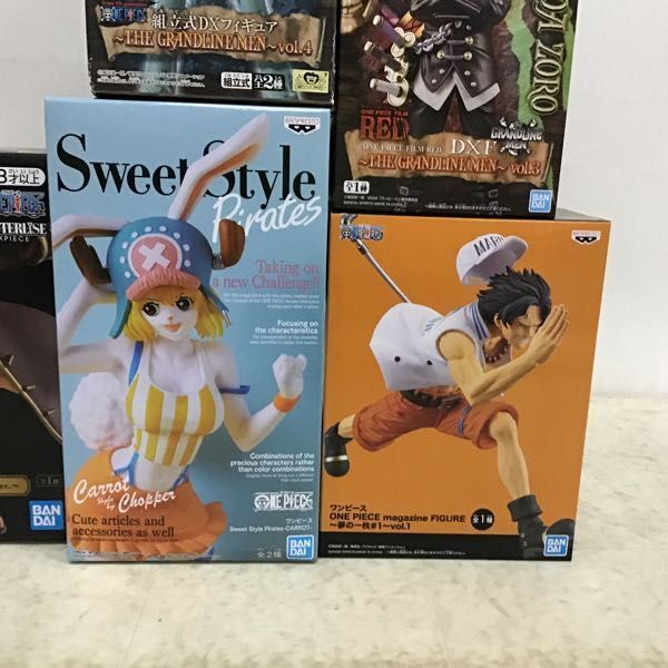 1円〜 未開封 ONE PIECE FILM RED THE GRANDLINE MEN vol.3 ゾロ、Sweet Style Pirates キャロット 等_画像3