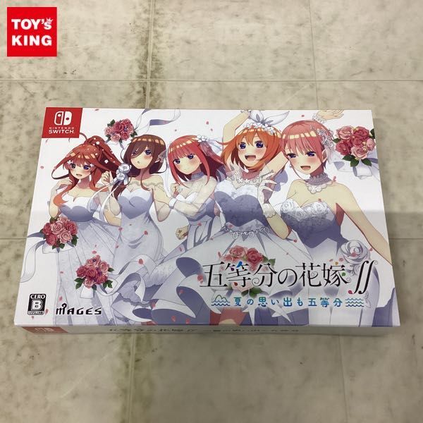 1円〜 Nintendo Switch 五等分の花嫁∬ 夏の思い出も五等分 限定版_画像1