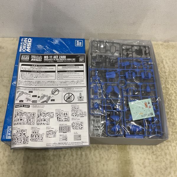 1円〜 HG 1/144 機動戦士ガンダム THE ORIGIN MSD アクト・ザク_画像2
