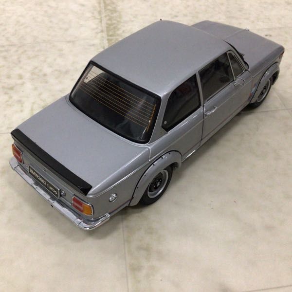 1円〜 京商 ダイキャストカー シリーズ 1/18 BMW 2002 ターボ シルバー_画像4