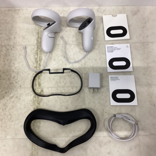 1円〜 動作確認/初期化済 Oculus Quest 2 128GB VRヘッドセットの画像8