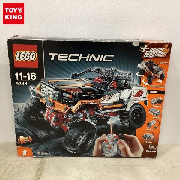 1円〜 未開封 LEGO レゴテクニック 9398 4WD クローラー_画像1