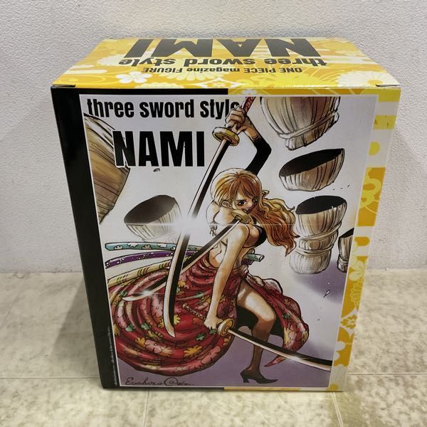 1円〜 未開封 ONE PIECE magazine FIGURE 夢の一枚 three sword style ナミ_画像2