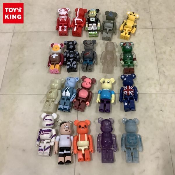 1円〜 BE@RBRICK ベアブリック SERIES7 FLAG オーストラリア SERIES6 アニマル トラ 他_画像1