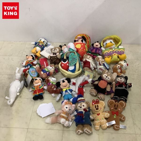 1 jpy ~ with translation Disney Duffy Minnie Mouse etc. soft toy badge other Christmas Halloween 7 . other 