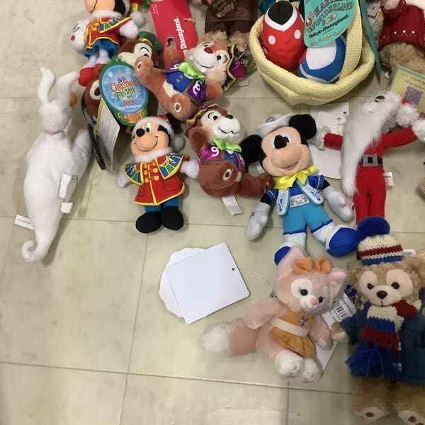 1 jpy ~ with translation Disney Duffy Minnie Mouse etc. soft toy badge other Christmas Halloween 7 . other 