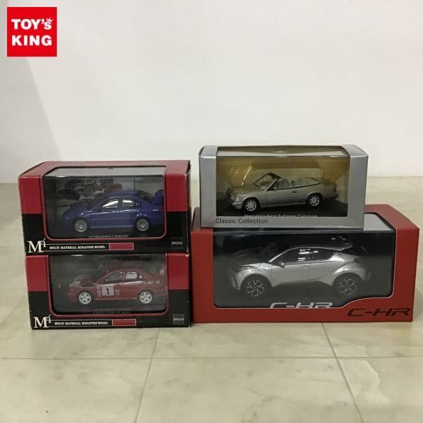 1 иен ~ Minichamps 1/43 Mercedes Benz E Class кабриолет затонированный серебряный Toyota 1/30 CH-R metal Stream металлик др. 