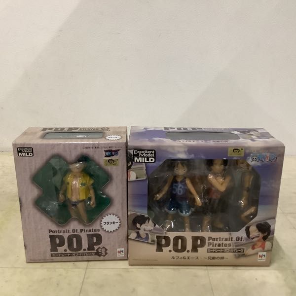 1円〜 未開封 ONE PIECE P.O.P/POP CB-3 ウソップ ルフィ ＆エース 兄弟の絆 他_画像2